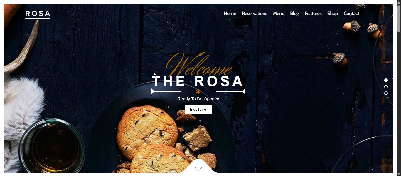 Restaurant Website Project